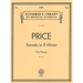 Sonata in E Minor: Schirmer Library of Classics Volume 2023 Nfmc 2024-2028 Selection Piano Solo