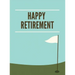 Golf Retirement Guest Book (Hardcover): Retirement book, retirement gift, Guestbook for retirement, retirement book to sign, message book, memory book