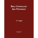 Bible Chronology and Pertinence