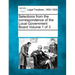 Selections from the Correspondence of the Local Government Board Volume 1 of 3