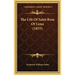 The Life Of Saint Rose Of Lima (1855)