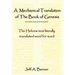 A Mechanical Translation of the Book of Genesis: The Hebrew Text Literally Tranlated Word for Word