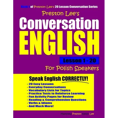Preston Lee's Conversation English For Polish Speakers Lesson 1 - 20