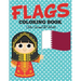 Flags Coloring Book: Color Around The World