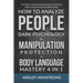 How To Analyze People, Dark Psychology & Manipulation Protection + Body Language Mastery 4 in 1: The Guide To Speed Reading People & Techniques Agains