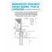 Reinforced Concrete Grade Beams, Piles & Caissons: A practical guide for hillside construction