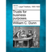 Trusts for business purposes.