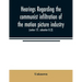 Hearings regarding the communist infiltration of the motion picture industry. Hearings before the Committee on Un-American Activities, House of Repres
