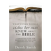 WHAT every woman wishes her man KNEW ABOUT THE BIBLE: A Christian Guide for Becoming the Man God Created You to Be