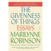 The Givenness of Things: Essays