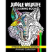 Jungle Wildlife Coloring Book: Animals Adults Coloring Book Stress Relieving Designs Patterns