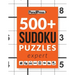 500+ Sudoku Puzzles Book Expert: Sudoku Puzzle Book Expert (with answers)