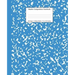 Marble Composition Notebook College Ruled: Blue Marble Notebooks, School Supplies, Notebooks for School