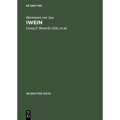 Iwein: Text Und Bersetzung