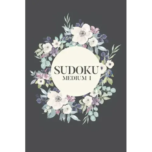 Sudoku MEDIUM I: 100 Medium Sudoku Puzzles, 6x9 Travel Size, Great for Beginners, Perfect Gift for Get Well Soon, Post Surgery Activity