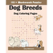 101+ Word Search Puzzles Dog Breeds: Dog Coloring Pages