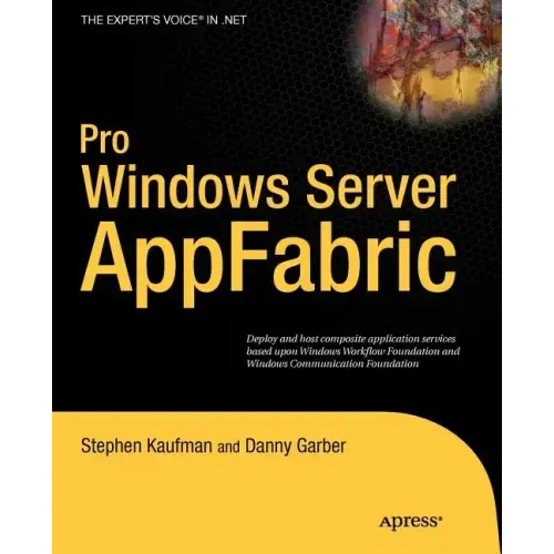 Pro Windows Server AppFabric