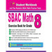 Sbac Math Exercise Book for Grade 8: Student Workbook and Two Realistic Sbac Math Tests