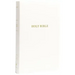 KJV, Gift and Award Bible, Imitation Leather, White, Red Letter Edition