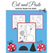 cut and paste activity book for kids: A fun cut out and glue scissor skill workbook for preschool and kindergarten kids.