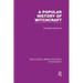 A Popular History of Witchcraft (Rle Witchcraft)