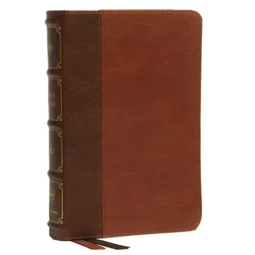 Nkjv, Compact Bible, MacLaren Series, Leathersoft, Brown, Comfort Print: Holy Bible, New King James Version