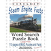 Circle It, Steam Engine / Locomotive Facts, Large Print, Word Search, Puzzle Book