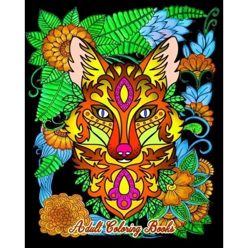 Adult Coloring Books: Gorgeous Wild Animals, Deep Sea Creatures, Flowers and Sugar Skulls