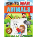 How to Draw Animals: A Simple Step-by-Step Guide to Drawing Cute Animals, Learn to Draw Animals