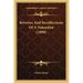 Reveries And Recollections Of A Naturalist (1898)