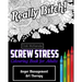 Screw Stress Sweary Colouring Book for Adults: Anger Management Art Therapy