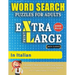 WORD SEARCH PUZZLES EXTRA LARGE PRINT FOR ADULTS IN ITALIAN - Delta Classics - The LARGEST PRINT WordSearch Game for Adults And Seniors - Find 2000 Cl