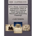 U S V. Kiowa, Comanche and Apache Tribes of Indians U.S. Supreme Court Transcript of Record with Supporting Pleadings