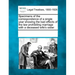Specimens of the Correspondence of a Single Year Showing the Bad Effects of the Law Prohibiting Marriage with a Deceased Wife's Sister