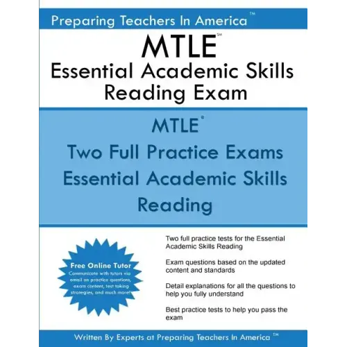 MTLE Essential Academic Skills Reading Exam: MTLE NES 001 Essential Academic Skills Reading