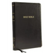 KJV, Thinline Bible, Large Print, Imitation Leather, Black, Indexed, Red Letter Edition
