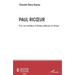 Paul Ricoeur. Pour une poétique d'éthique politique en Afrique