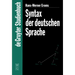 Syntax der Deutschen Sprache