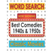 Movies Word Search Best Comedies 1940s and 1950s: Hollywood Movies Puzzle Book for Adults and Teen Puzzlers, Activity Gifts for Classic Movie Lovers