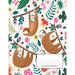 Sloth Notes: Cute Sloth Recipe Book 8.5" x 11" 120 Pages, Write Down Your Special Recipes