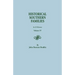 Historical Southern Families. in 23 Volumes. Volume IV