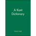 A Kant Dictionary