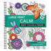 Large Print Easy Color & Frame - Calm (Stress Free Coloring Book)