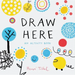 Draw Here: An Activity Book (Interactive Children's Book for Preschoolers, Activity Book for Kids Ages 5-6)