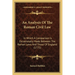 An Analysis Of The Roman Civil Law: In Which A Comparison Is Occasionally Made Between The Roman Laws And Those Of England (1775)