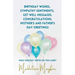 Birthday Wishes, Sympathy Sentiments, Get Well Messages, Congratulations, Mother's and Father's Day Greetings