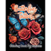 Butterflies Tattoos Coloring Book for Inmates