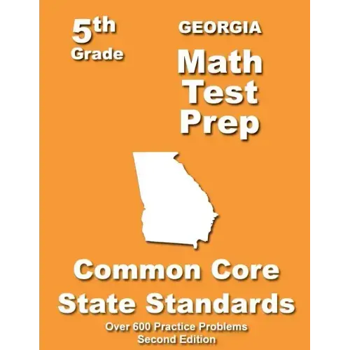 Georgia 5th Grade Math Test Prep: Common Core Learning Standards