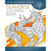 Seahorse Coloring Book: An Adult Coloring Book of 40 Zentangle Seahorse Designs with Henna, Paisley and Mandala Style Patterns