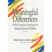 Meaningful Differences in the Everyday Experience of Young American Children